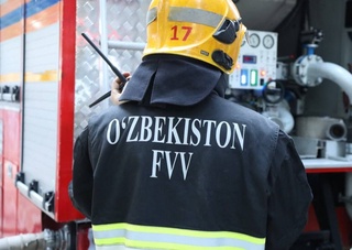 Тошкентда янги қурилаётган бинода ёнғин содир бўлди