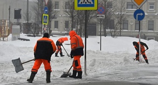 Москвада қор қопламининг баландлиги 1956 йилги рекордни янгилайди