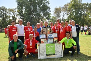 Состоялся 19-й открытый турнир НГМК по мини-футболу среди ветеранов