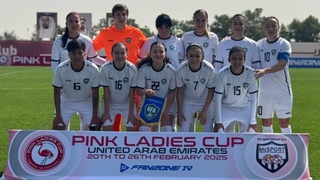 Женская сборная Узбекистана обыграла Иорданию на турнире в ОАЭ