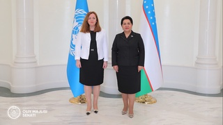 БМТнинг Марказий Осиёда превентив дипломатия бўйича минтақавий маркази раҳбари билан учрашув бўлиб ўтди