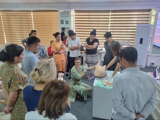 В Центре здоровья матери и ребенка проходит пятидневный тренинг