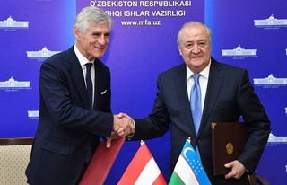 Ўзбекистон ва Австрия ташқи ишлар вазирлари ўртасида ҳамкорлик дастури имзоланди