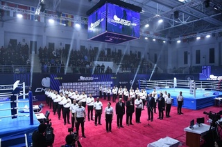 Тошкентда бокс бўйича катталар ўртасида Ўзбекистон чемпионати ўтказилмоқда