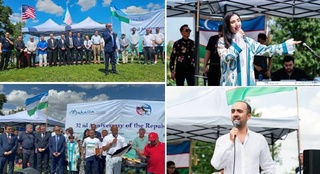 Накануне 32-й годовщины независимости Узбекистана в Нью-Йорке прошли праздничное мероприятие и футбольный турнир