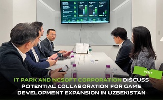 IT Park и компания NCSoft Corporation обсудили возможное сотрудничество для развития GameDev в Узбекистане