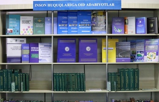 Инсон ҳуқуқларига оид адабиётлар юртимиз кутубхоналарига тақдим этилади