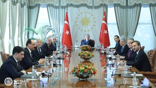 Президент Турции принял членов Совета старейшин Организации тюркских государств