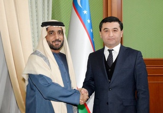 В МИД проведена встреча с Послом ОАЭ