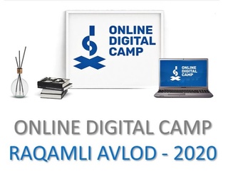 O‘zbekiston yoshlari uchun Digital Camp – “Raqamli avlod – 2020” onlayn oromgohi tashkil etilmoqda