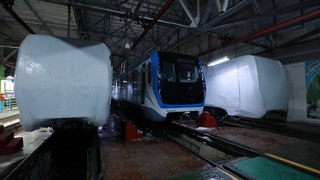Ташкентский метрополитен получил еще три новых подвижных состава