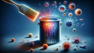 Scientists have created a paint that kills germs, viruses and even COVID-19
