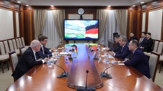 A meeting was held with the representative of the German Foreign Ministry for Eastern Europe, the Caucasus and Central Asia