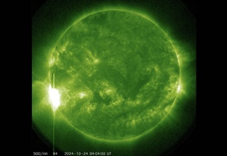 Quyoshda eng yuqori X sinfidagi chaqnash sodir bo'ldi