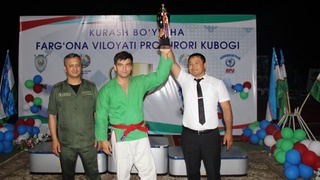 За «Кубок прокурора Ферганской области» сразились свыше 200 борцов