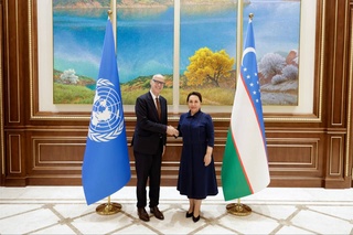 Танзила Нарбаева обсудила с представителем ООН вопросы борьбы с преступностью и наркотиками