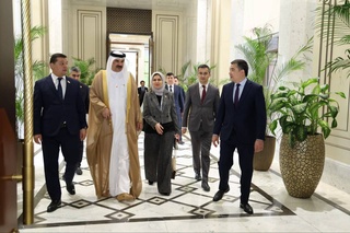 A meeting with the parliamentary delegation of Bahrain was held in the Senate