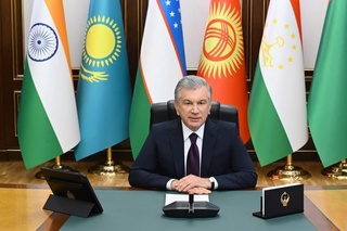 O‘zbekiston Respublikasi Prezidenti Shavkat Mirziyoyevning “Hindiston – Markaziy Osiyo” birinchi sammitidagi nutqi