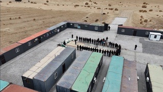 Арал теңизиниң қурыған ултанында илимий-изертлеў станциясы жумыс баслады