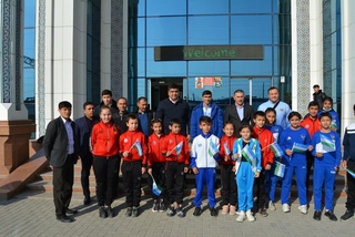 Абдумалик Халаков Бухорода тантанали кутиб олинди