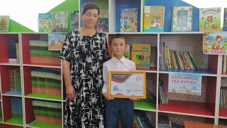 Faol kitobxonlarimizni doimo rag'batlantiramiz