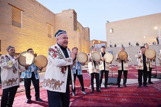 В Бухаре открылась первая Международная биеннале современного искусства