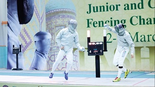 Фехтование: в окружении фаворитов