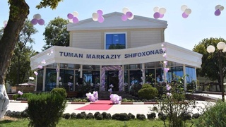 Чиноз шифокорлари янги бинода иш бошлади