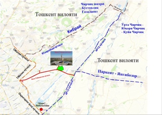 «Янги Ўзбекистон» боғига олиб борувчи кўча икки кун кечки соатларда ёпилади 