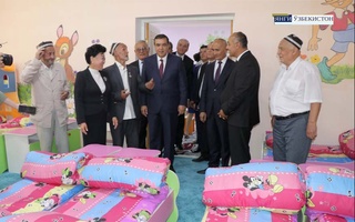 Риштонда Тожикистон томонидан мактабгача таълим муассасаси бунёд этилди