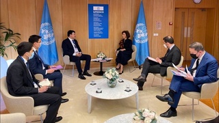 Делегация Узбекистана провела переговоры с гендиректором ЮНЕСКО