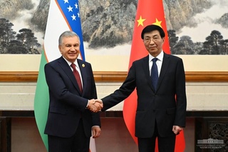 The President of Uzbekistan meets with the Chairman of the National Committee of the Chinese People’s Political Consultative Conference