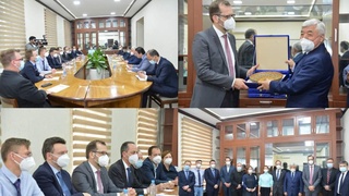 Sogʻliqni saqlash vaziri germaniyalik delegatsiya aʼzolari bilan muloqot qildi