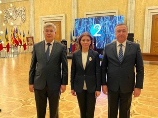 Делегация Центризбиркома принимает участие в мероприятиях, посвященных 25-летней годовщине со дня образования ЦИК Молдовы