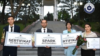 Talaba-yoshlar uchun taʼsis etilgan “Ilhom” mukofoti gʻoliblari taqdirlandi