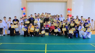 Состязания детей военных в Самарканде