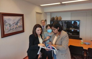 Инновациялық даму министрінің орынбасары Женевада БҰҰ Экономикалық-әлеуметтік кеңесінің құзырындағы департамент басшысымен кездесті