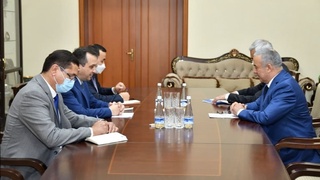 Ғайрат Фозилов Марказий Осиё минтақавий ахборот мувофиқлаштирувчи маркази директори билан учрашди