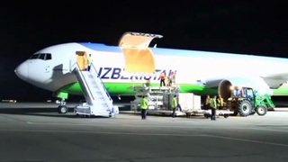 Ферғанада  авиарейспен оңтүстік кореяға  46  тонна  шие  экспортталды