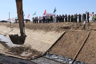 Қашқадарёда каналлар Хитой компанияси билан ҳамкорликда бетонлаштирилади