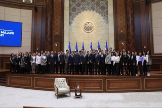 Студенты Ташкентского государственного юридического университета ознакомились с деятельностью Сената