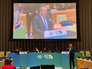 Өзбекстан Нью-Йорктағы Климат саммитинде тийкарғы мақсетлерди таныстырды