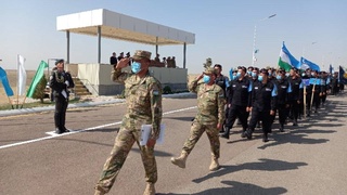 На полигоне «Чирчик» стартовали соревнования армейских игр среди войск Минобороны под девизом «Мен ғолиб»