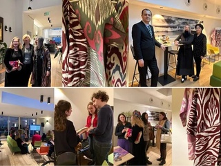 Benilyuks mamlakatlarida Markaziy Osiyoning ikat turizmiga qiziqish ortib boryapti