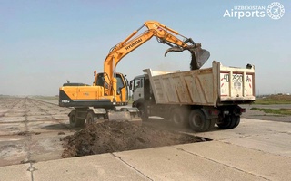 Начато строительство нового аэродромного комплекса аэропорта «Андижан»