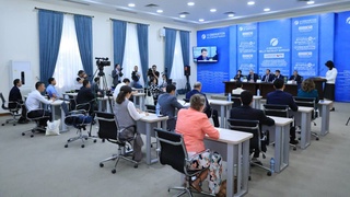 Ўзбекистон Миллий университетининг 2024-2025 ўқув йилига тайёргарлик масалаларига бағишланган матбуот анжумани ўтказилди