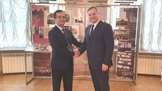 Председатель ЦИК в рамках Международного форума провел ряд встреч