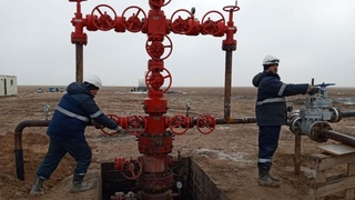 "SHo'rtan" konida kunlik 80 ming kub metr tabiiy gaz va 2 tonna gaz kondensati olinadigan quduq o'zlashtirildi