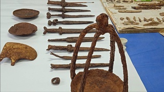 Buxorodagi Poykent xarobalaridan qadimiy ashyolar topildi