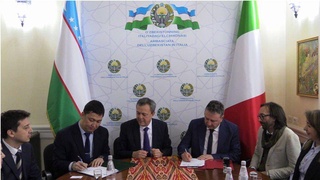 В Риме подписан меморандум о сотрудничестве между Ташкентским международным университетом Кимё и Европейским университетом дизайна